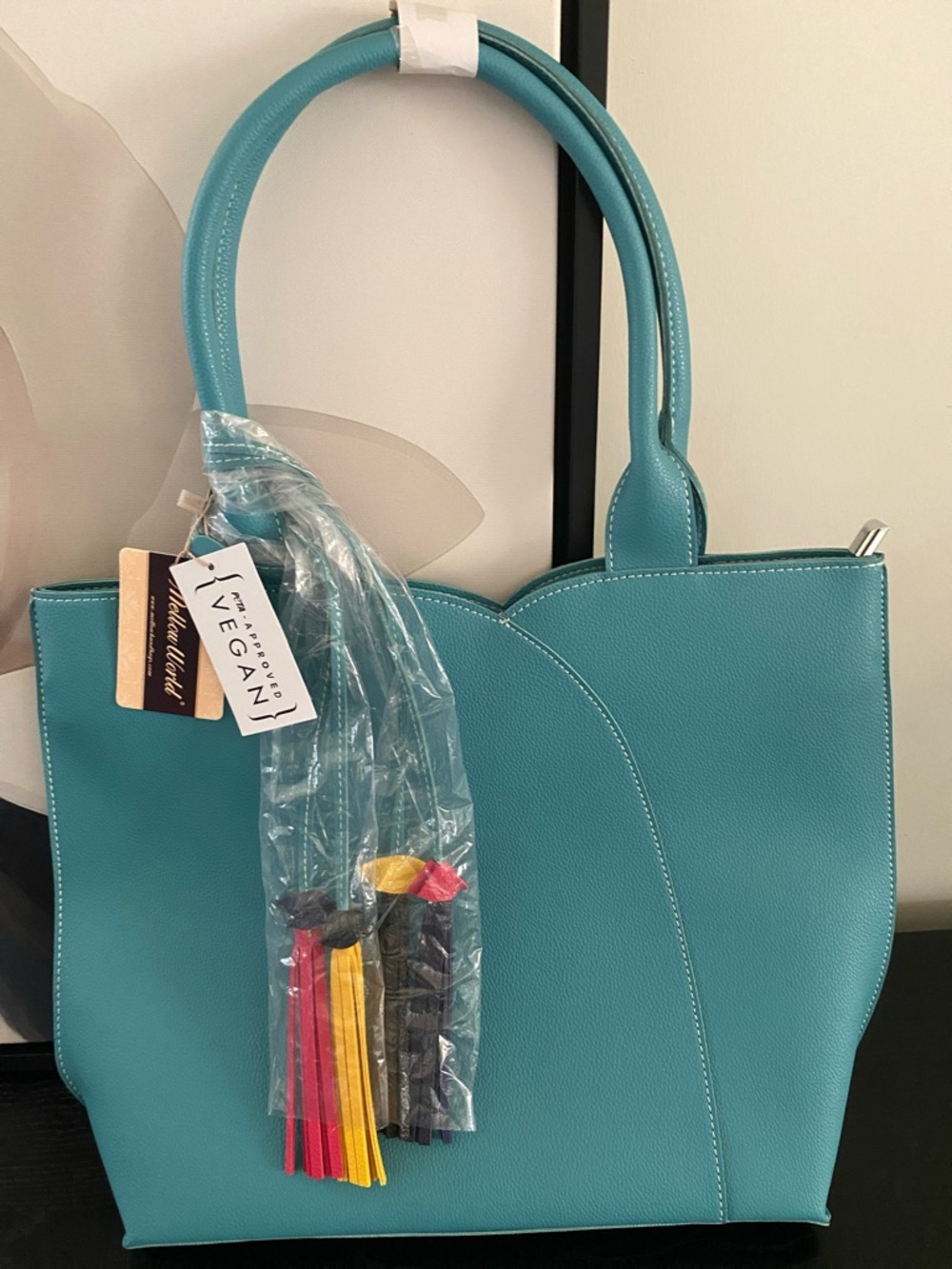 Mellow World  Aqua Blue Vegan Bag